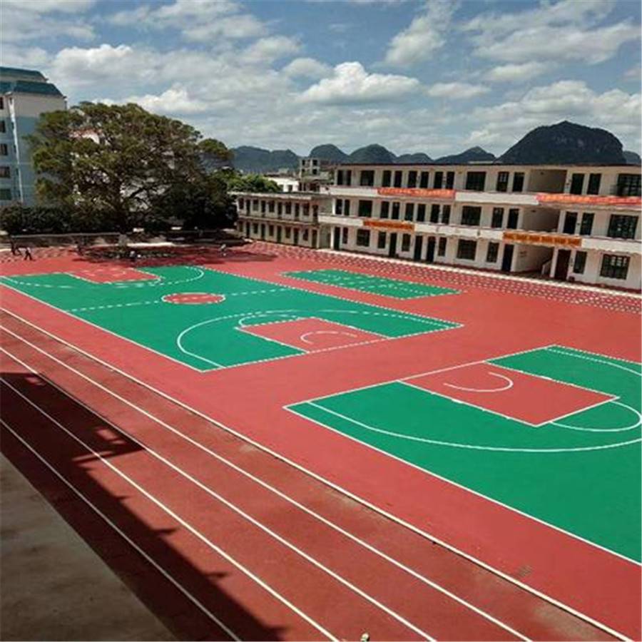 蘭州400米塑膠跑道 中小學塑膠跑道 塑膠跑道批發